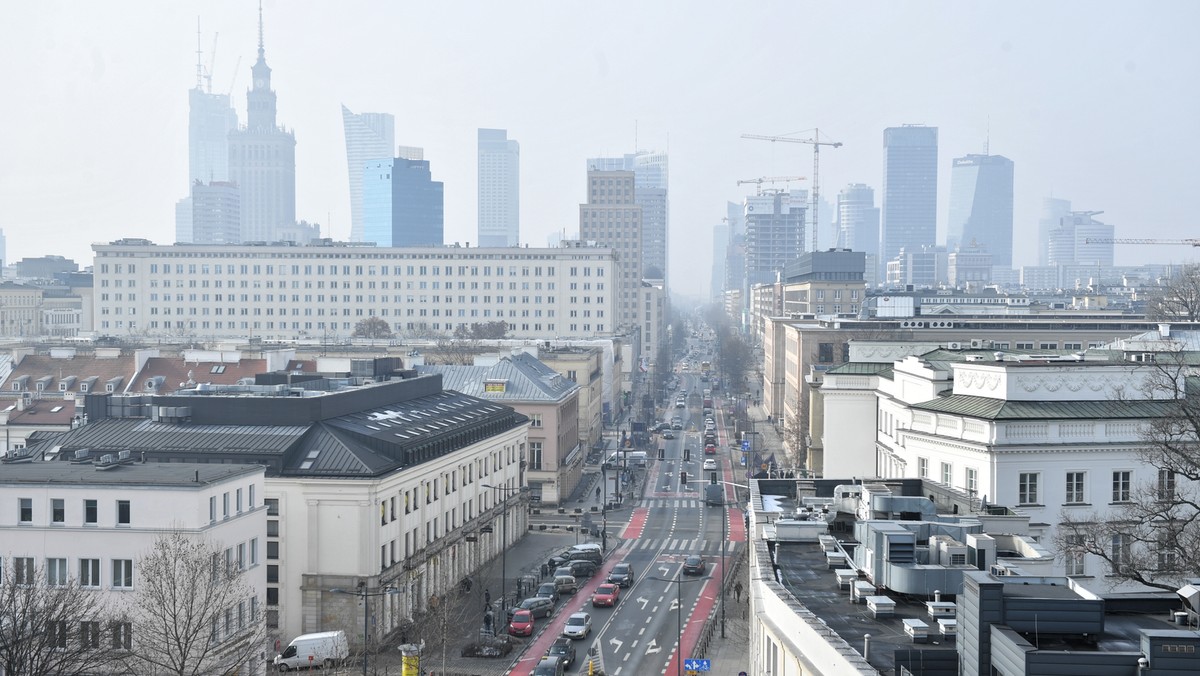 Smog w Warszawie