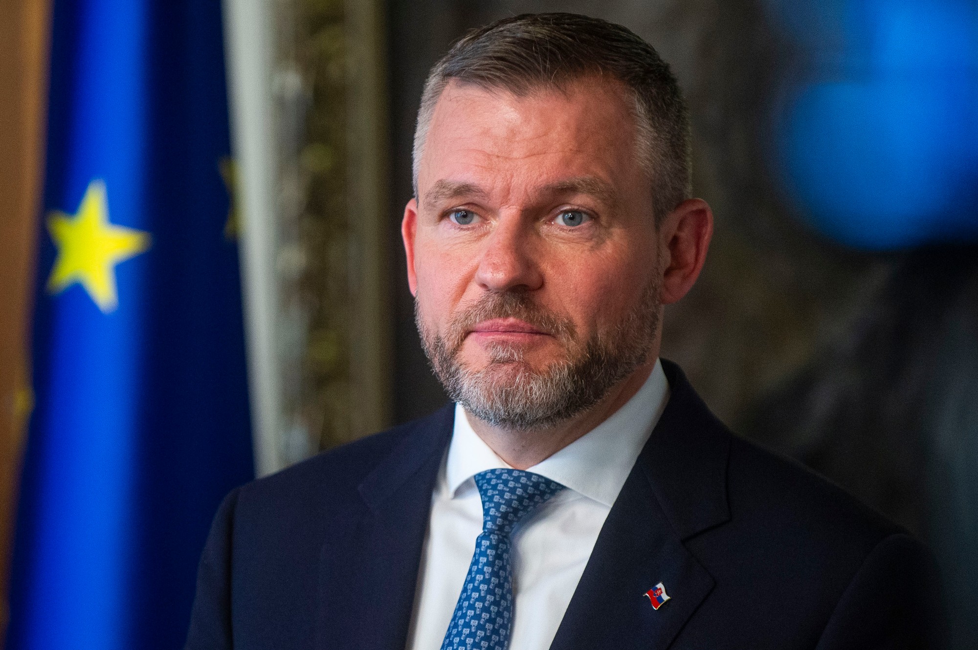 Novozvolený prezident SR Peter Pellegrini (Hlas-SD).
