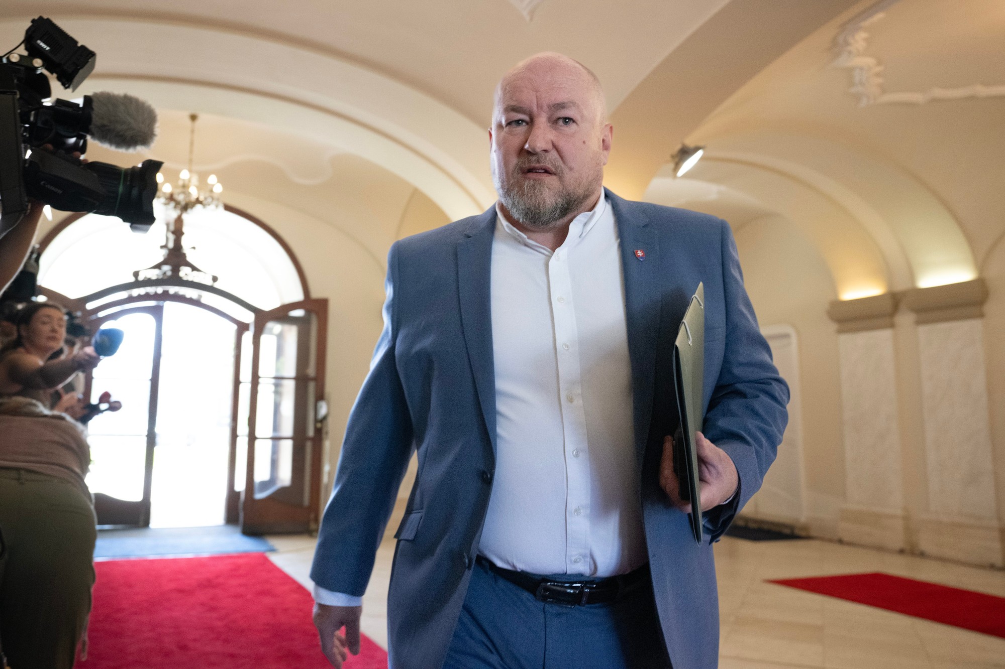 Minister cestovného ruchu a športu SR Rudolf Huliak.