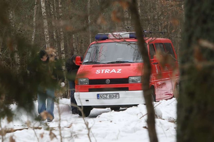 Kradziony wóz strażacki pod Agencją Wywiadu!