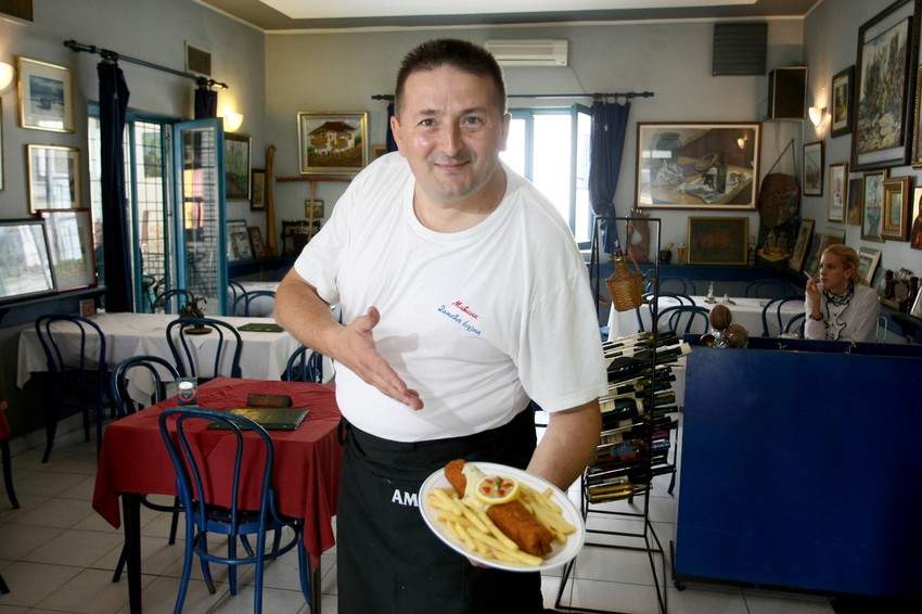 Milan Stojanović sa očevim specijalitetom