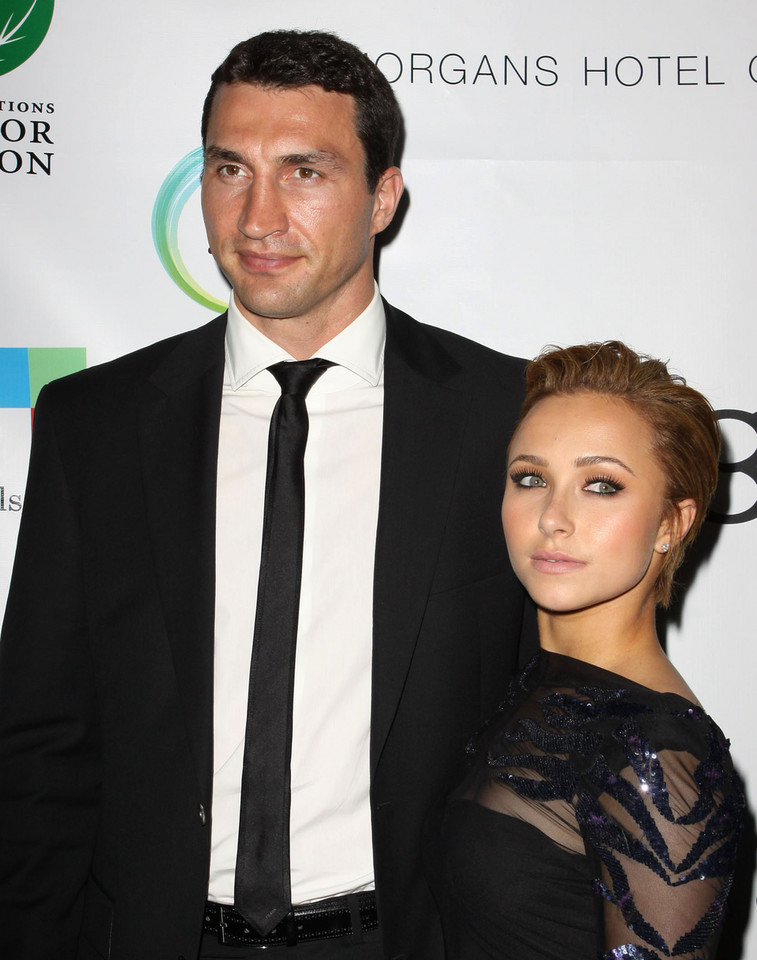 Władymir Kliczko i Hayden Panettiere