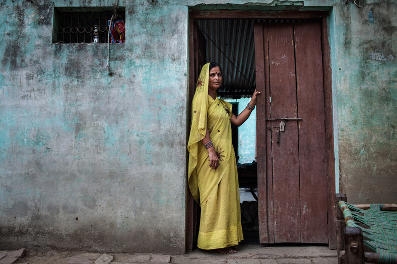 Surbala Vaish, mieszkanka wioski Satnapur w indyjskim stanie Uttar Pradesh