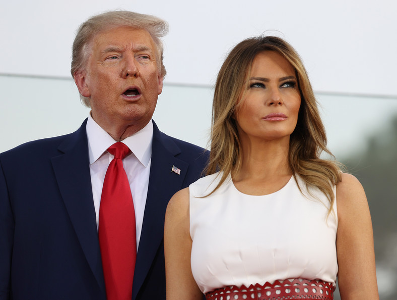 Donald i Melania Trumpowie