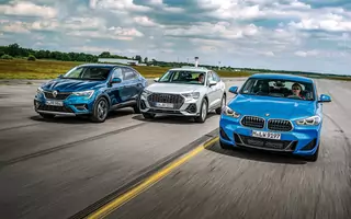 Klasa biznes z opcją ekonomiczną – Renault Arkana kontra Audi Q3 Sportback i BMW X2