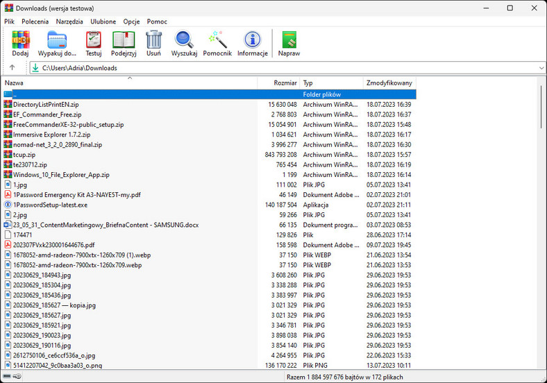 WinRAR i 7Zip