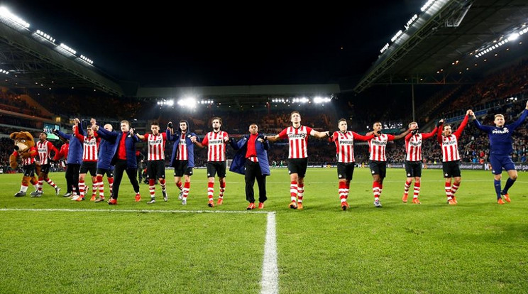 A PSV focistái balhéztak /Fotó: Facebook/PSV