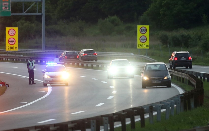Policija na autoputu