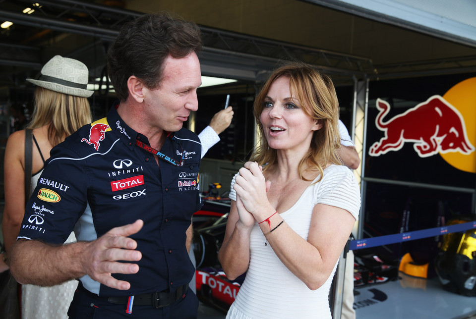 Christian Horner i Geri Halliwell