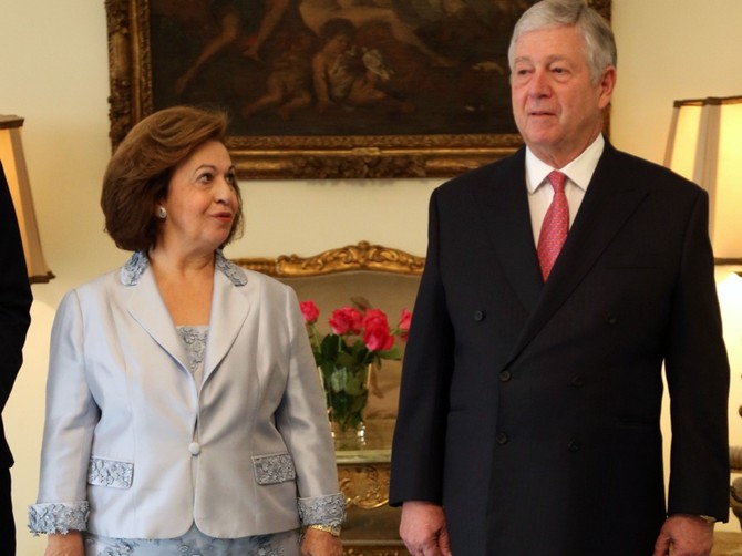 Princeza Katarina Karađorđević i prestolonaslednik Aleksandar II Karađorđević