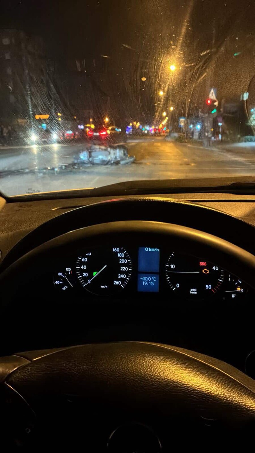 Udaren motociklista u Krnjači