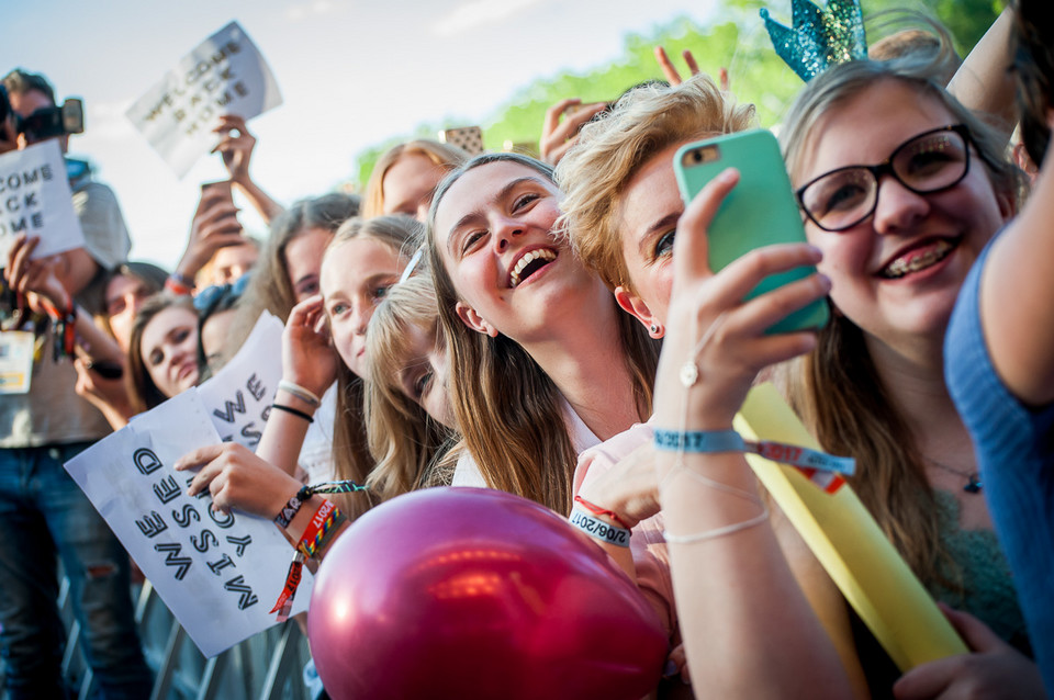 Publiczność na Orange Warsaw Festival 2017