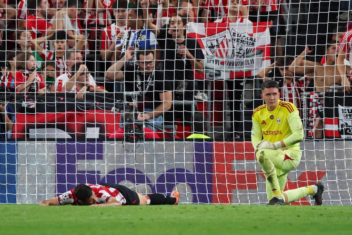 Liga Mistrzów. Kochalski nie zatrzymał Athletic. Pierwsza porażka Azerów