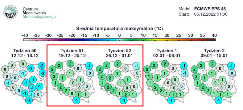 Temperatura w dzień z reguły powinna balansować w okolicach 0 st. C