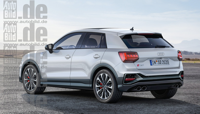 Audi SQ2 po face liftingu