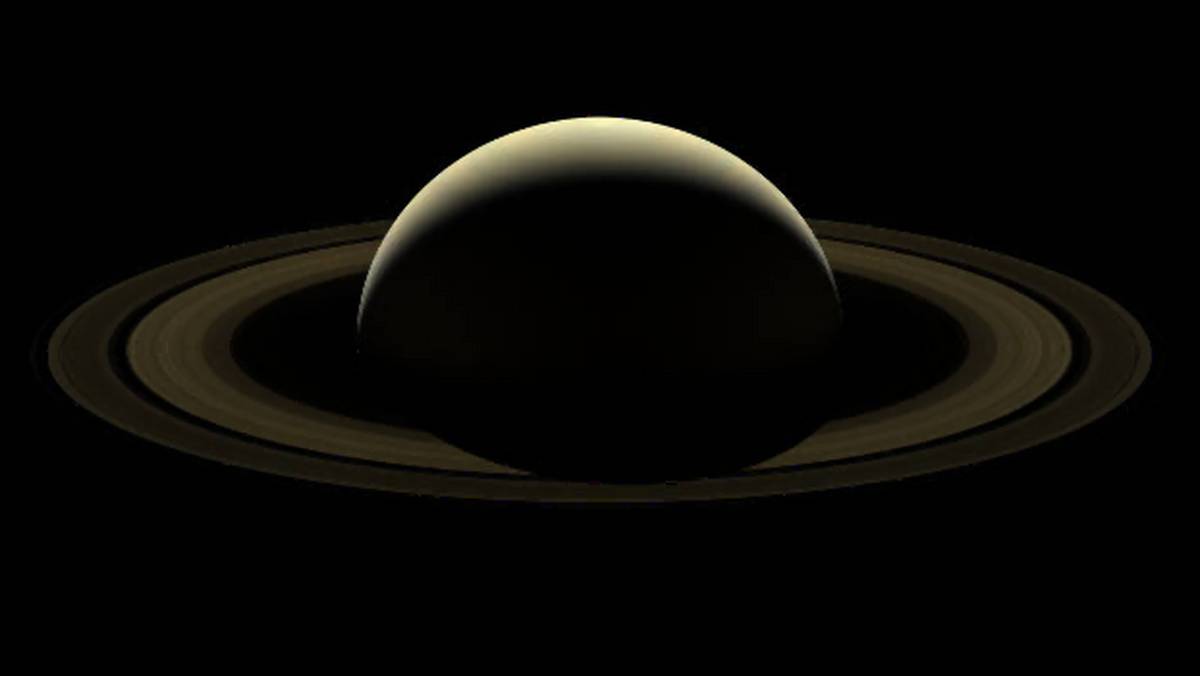NASA publikuje piękne zdjęcie Saturna z Cassini. Zrobiono je przed rozbiciem sondy