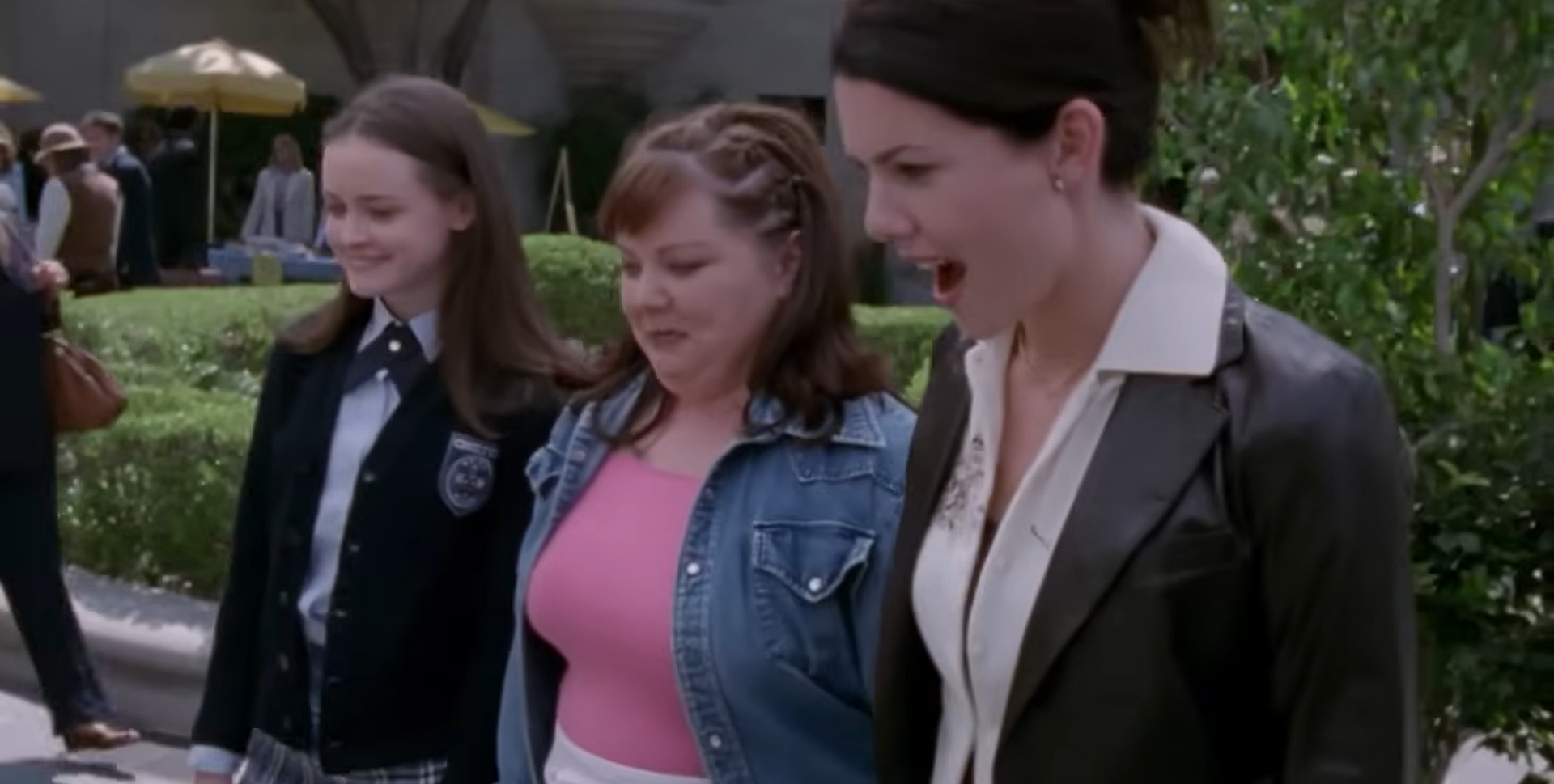 Herečka Melissa McCarthy v seriáli Ženy z rodu Gilmorovcov.