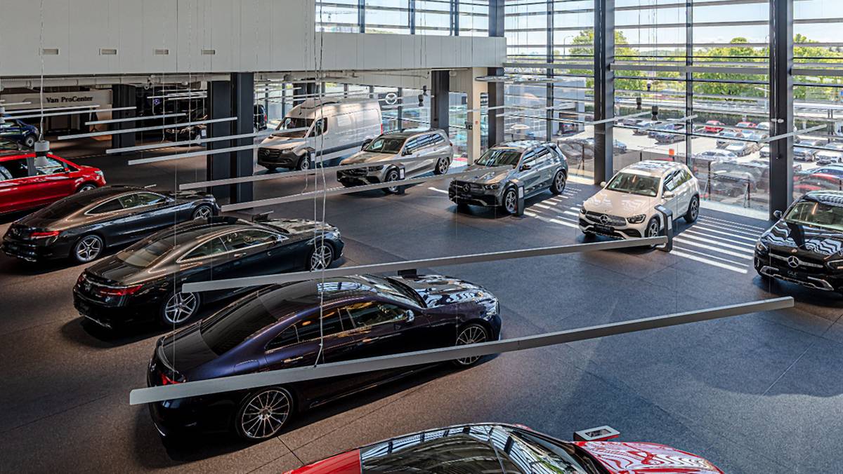 Największy salon Mercedesa w Polsce
