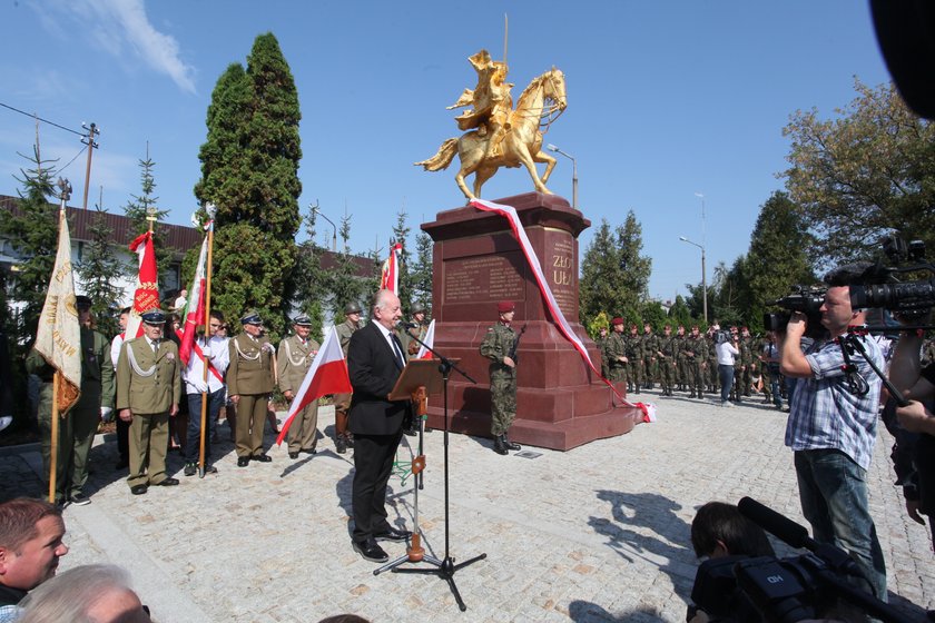 W Kałuszynie odsłonięto pomnik ułana