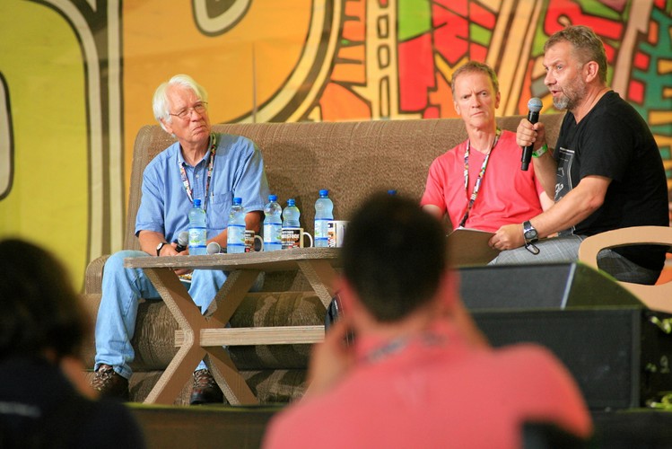 Spotkanie z Peterem Jennerem, menagerem zespolu Pink Floyd