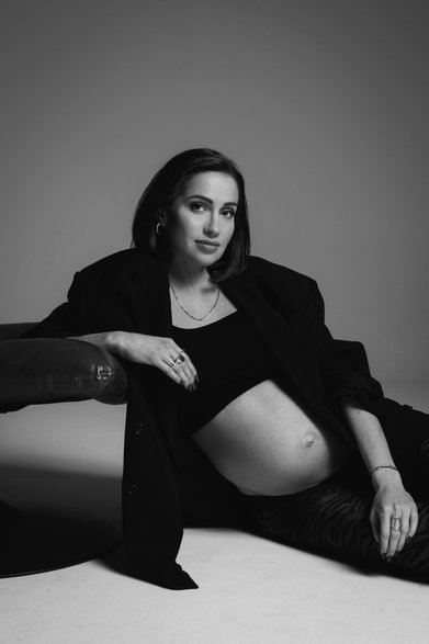 Zdjęcie z sesji ciążowej Zofii Kulewicz (archiwum prywatne)