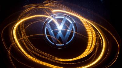 Volkswagen logo znaczek 