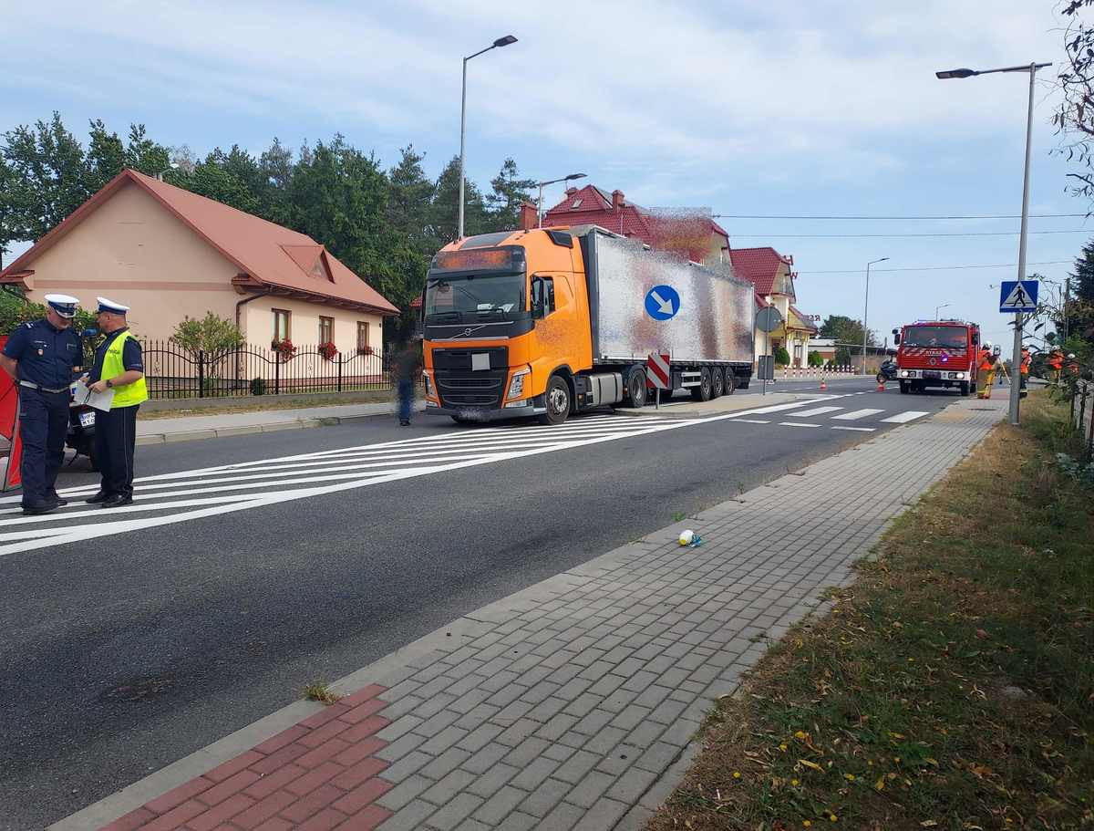 Tragedia na pasach. Kierowca ciężarówki nie był w stanie zahamować