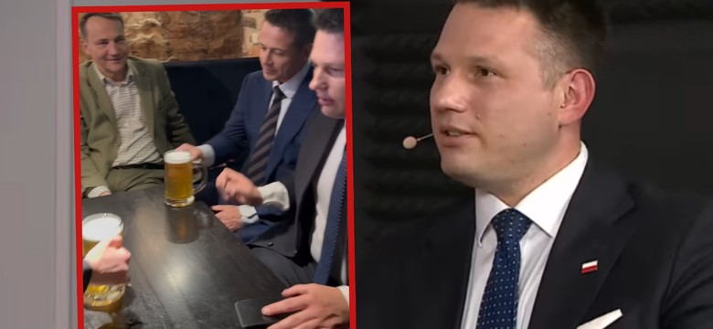 Trzaskowski i Mentzen razem przy piwie. Internet huczy po nagraniu Sikorskiego