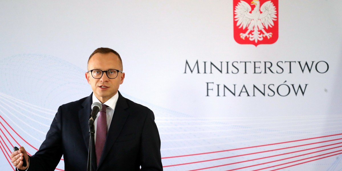 Artur Soboń, wiceminister finansów. 