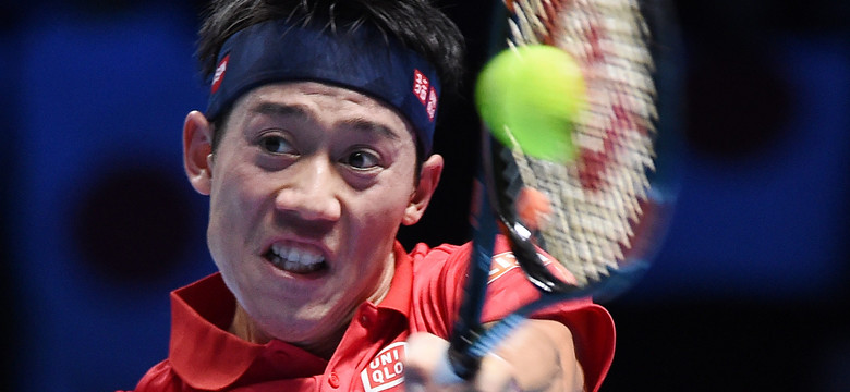 ATP World Tour Finals: Nishikori pokonał Wawrinkę w dwóch setach