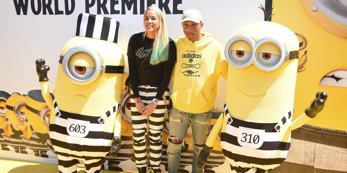 Pharrell Williams i muzyka do filmu "Gru, Dru i Minionki"