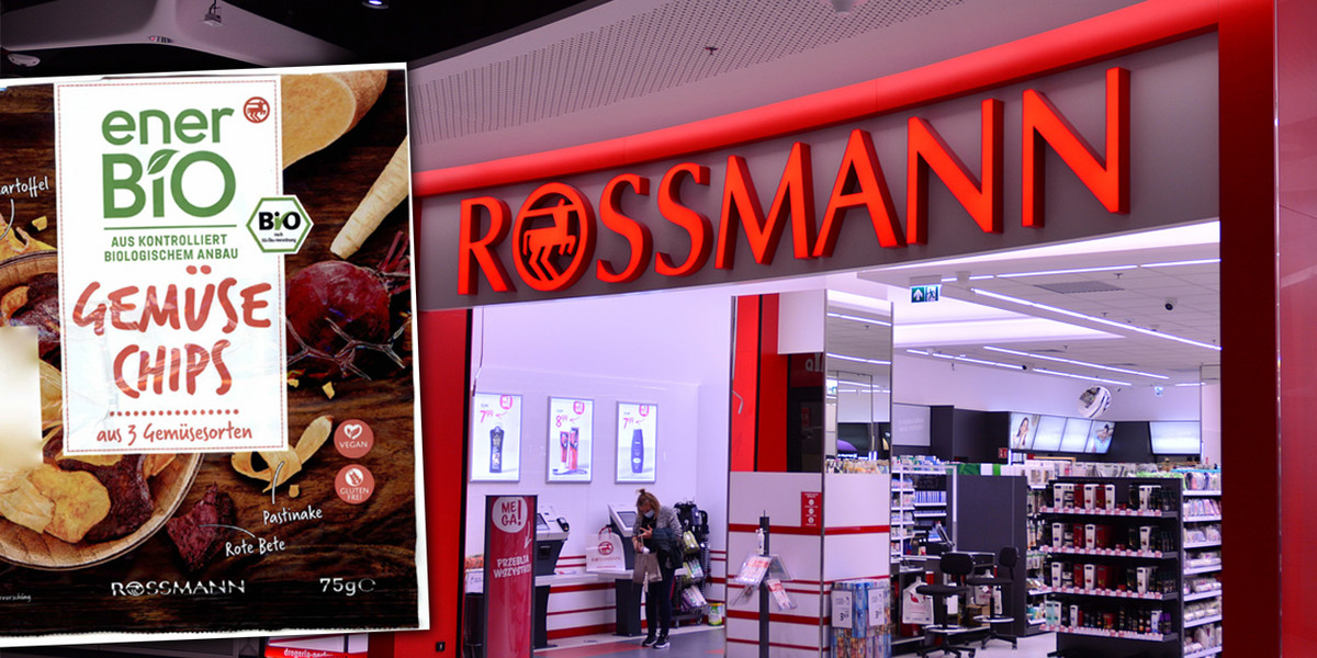 Rossmannn wycofuje ze sklepów chipsy warzywne, które mogą stanowić zagrożenie dla zdrowia klientów. 