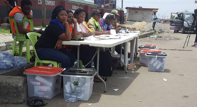 low turnout of voters INEC