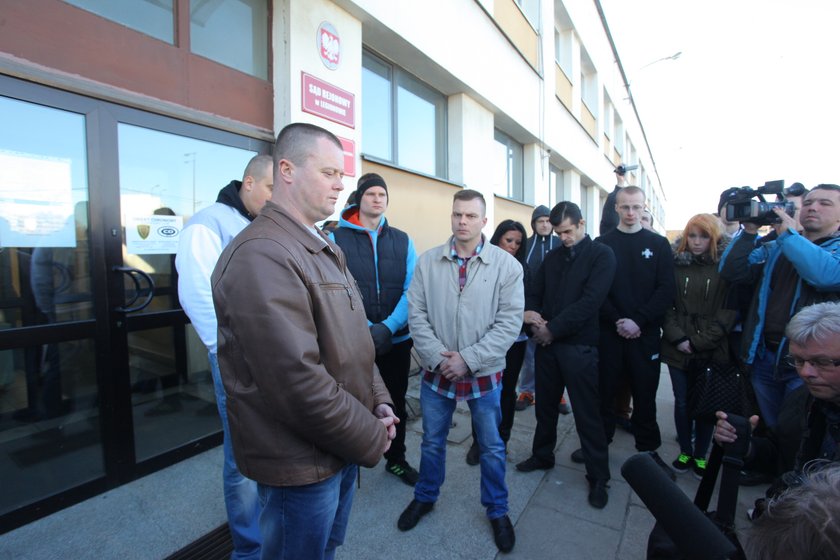 We wtorek odbył się protest przed prokuraturą w Legionowie