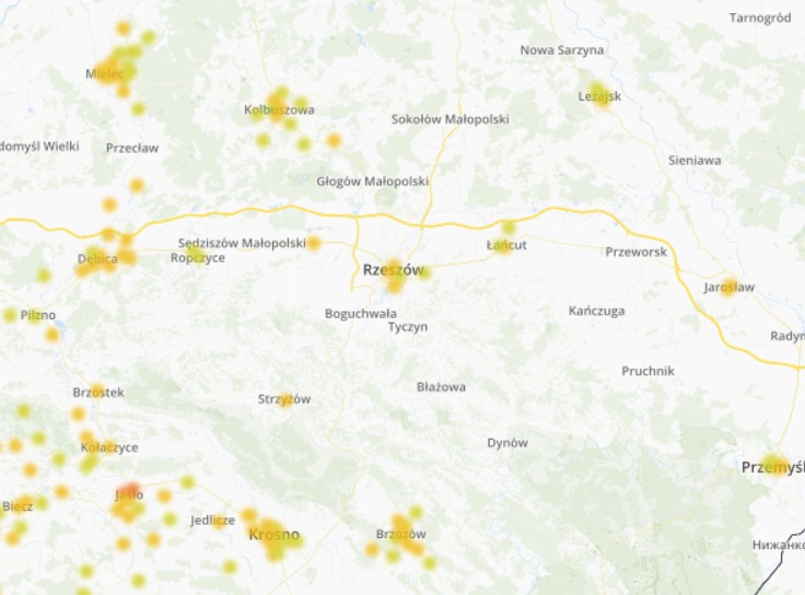 Smog Rzeszów 19.12