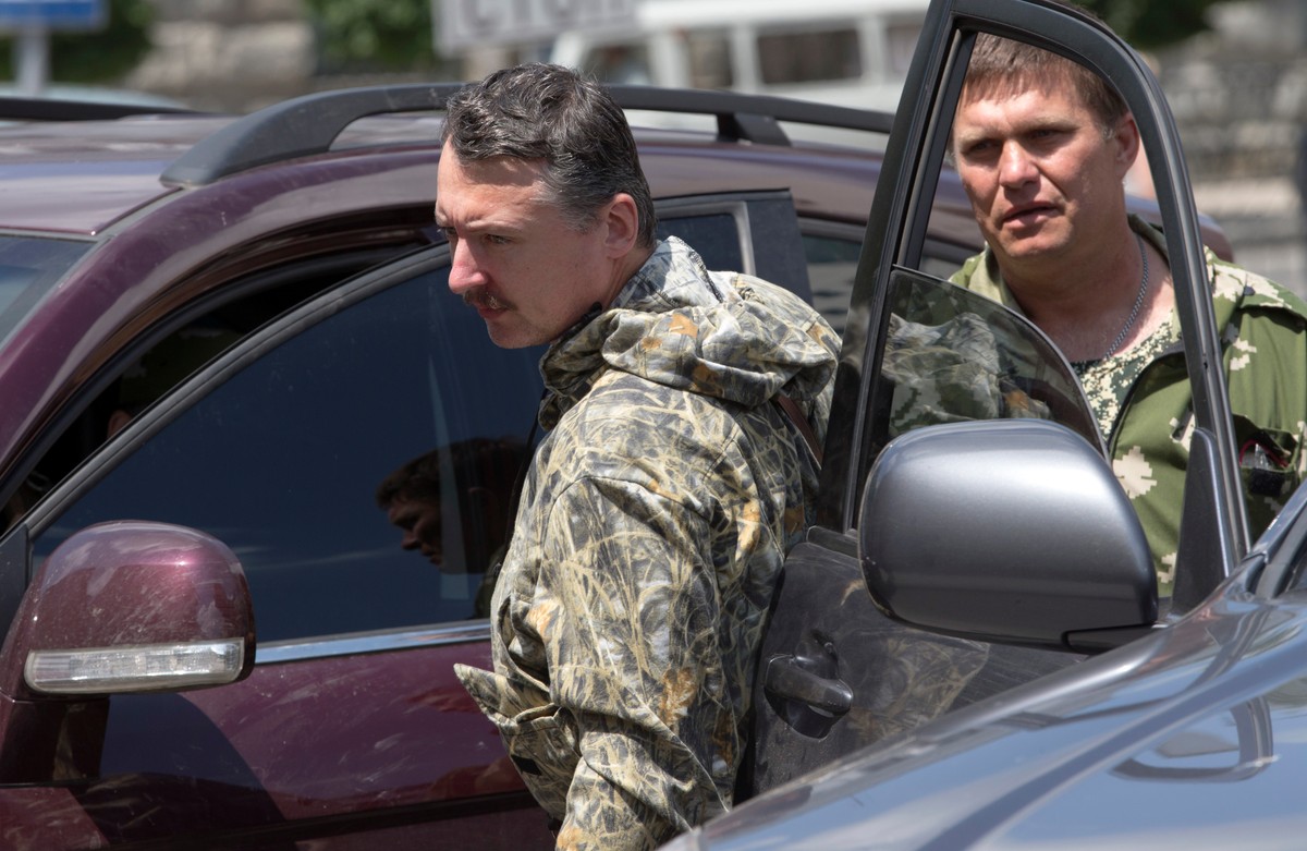 Lider prorosyjskich separatystów Igor Striełkow