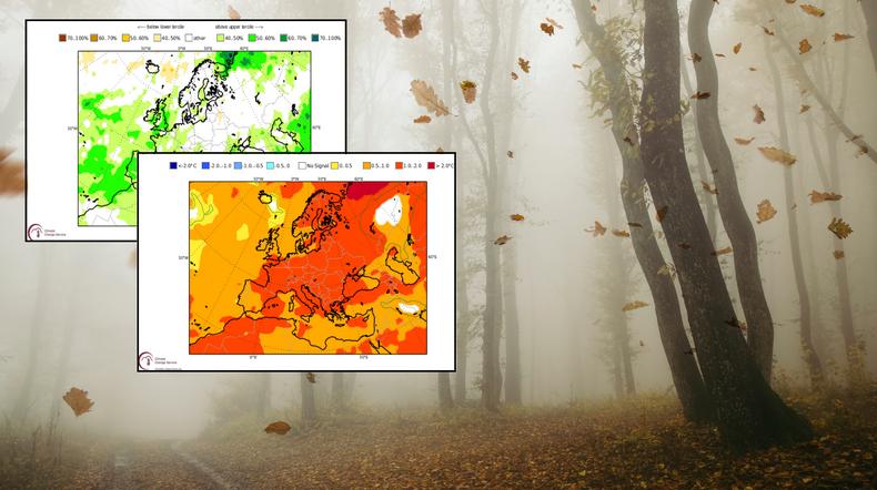Znamy najnowsze prognozy pogody na jesień. To nie będzie spokojny czas (mapy: ECMWF)