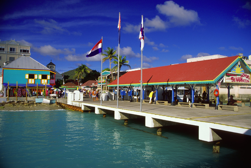 Captain Hodge Pier, Philipsburg. Sint Maarten