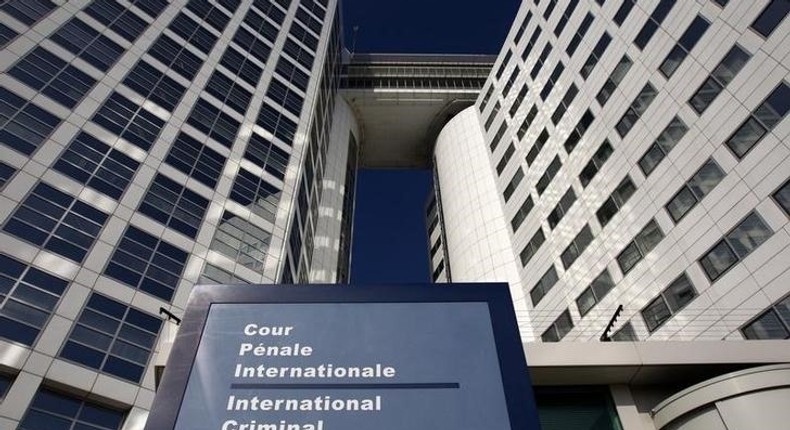 The entrance of the International Criminal Court (ICC) is seen in The Hague March 3, 2011.   REUTERS/Jerry Lampen