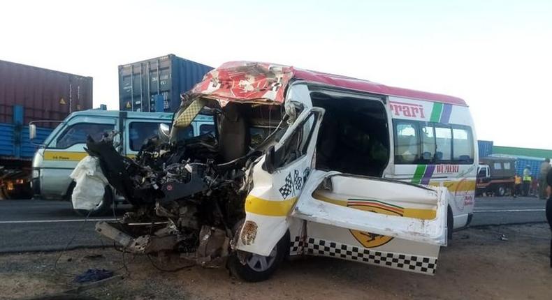 Costly blunder that left 18 dead in Friday accident along Nairobi-Mombasa highway