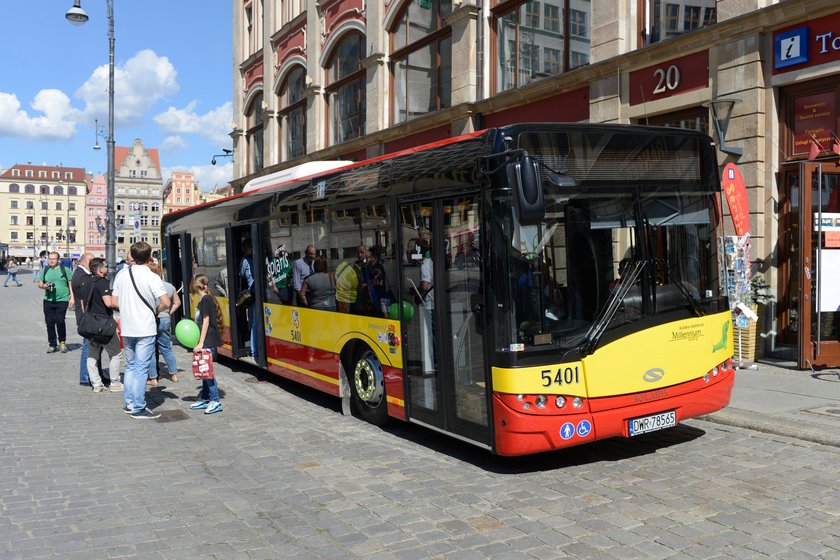 Autobus we Wrocławiu