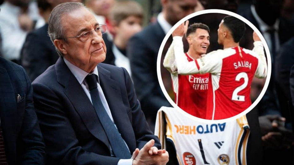 Florentino Perez i William Saliba