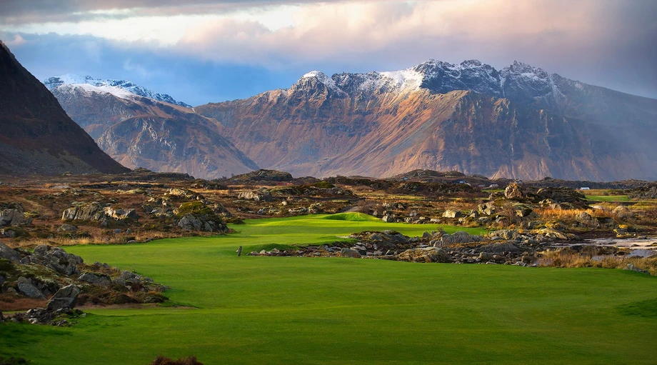 Norwegia Lofoten Links Golf