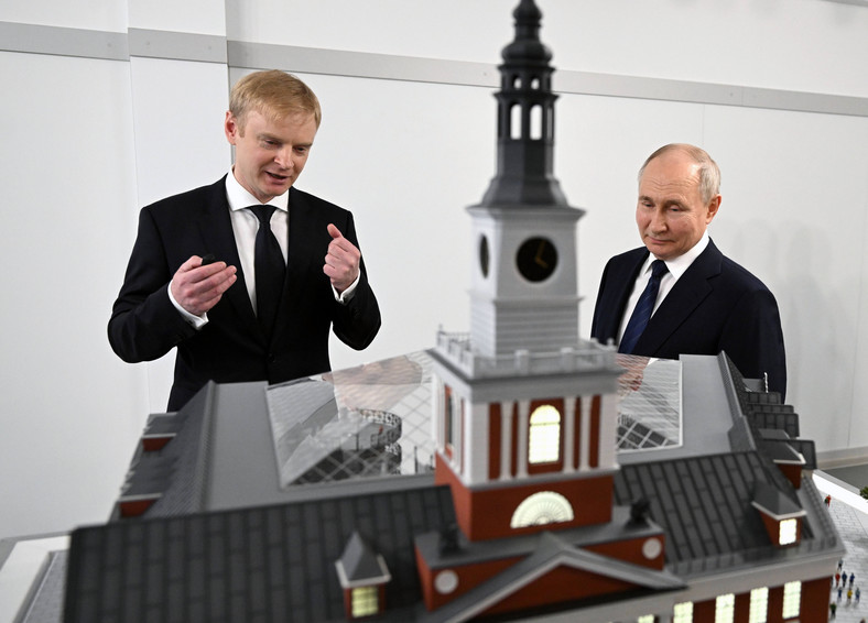 Putin podczas wizyty na królewieckim uniwersytecie