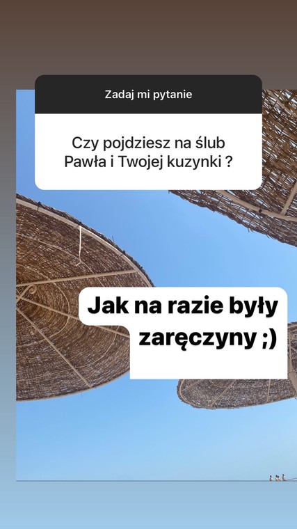 InstaStory z profilu Katarzyny Zieńciak