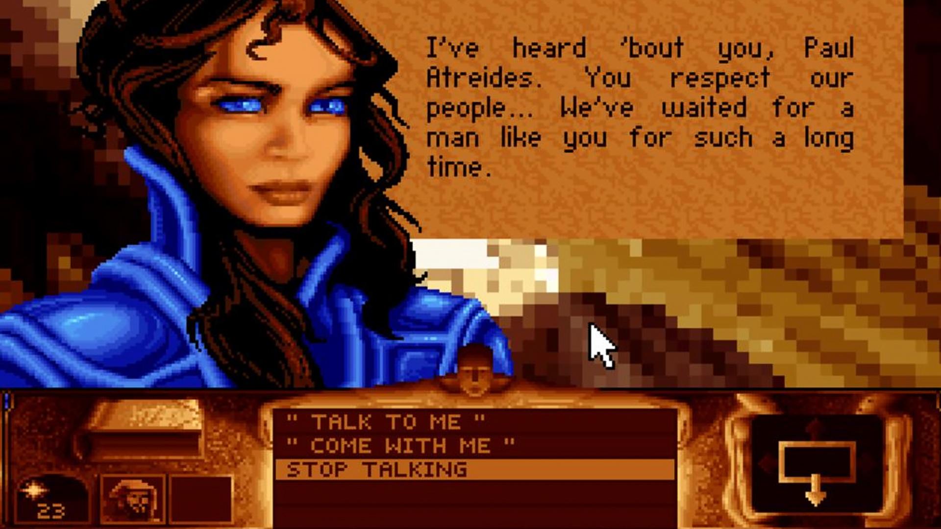 Prvá hra na motívy Duny bola mixom adventúry a stratégie.