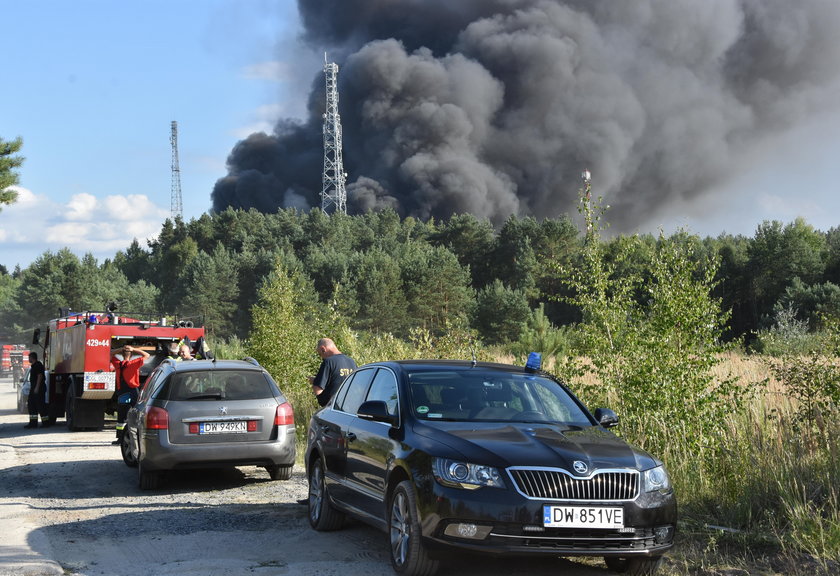 Pożar na Dolnym Śląsku. Płonie składowisko odpadów