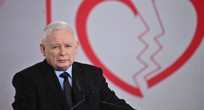 Kaczyński nagle zaskoczył na konferencji. "Precz z Kaczorem dyktatorem!"