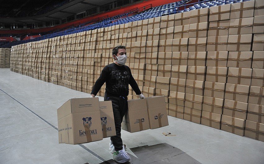 Vesić: "U Areni se pakuju paketi za penzionere, ali će uskoro biti ispraženja"