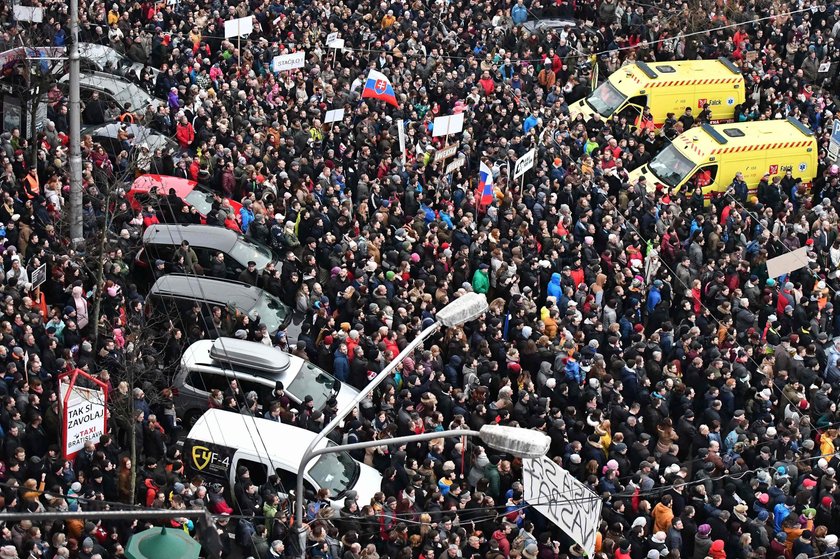 Największy protest od lat. Po śmierci dziennikarza chcą dymisji rządu